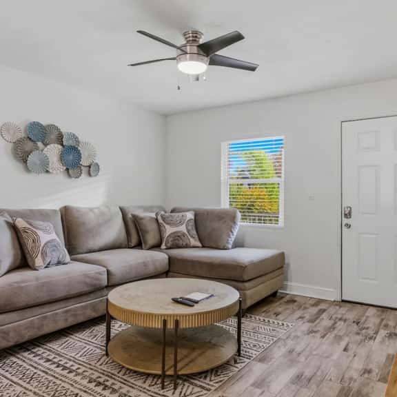 Furnished South Tampa Apartment King Bed Pool - Image 1